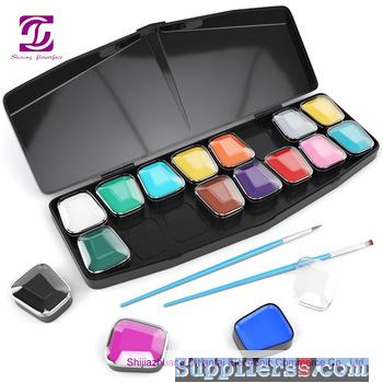 Washable Face Paint kit with Stencils
