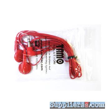 Cheap disposable earphone for city sightseeing bus