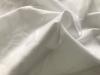 Polyester Microfiber Fabric Peach Skin Fabric Optical White Color 85 gsm