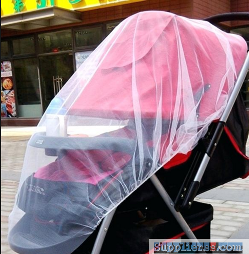 Elastic screen Baby stroller fly screen