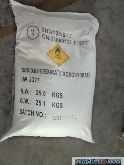 Sodium Perborate monohydrate NaBO3. H2O CAS:10332-33-9