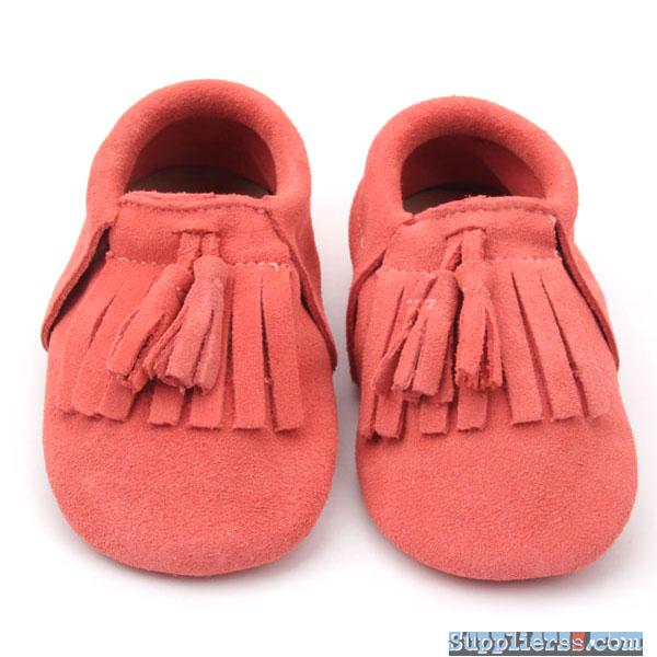 Wholesale Mix Colors Fancy Soft Leather Baby Shoes