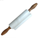 Marble rolling pin with stand