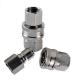 Stainless steel quick coupling connectors hydraulic