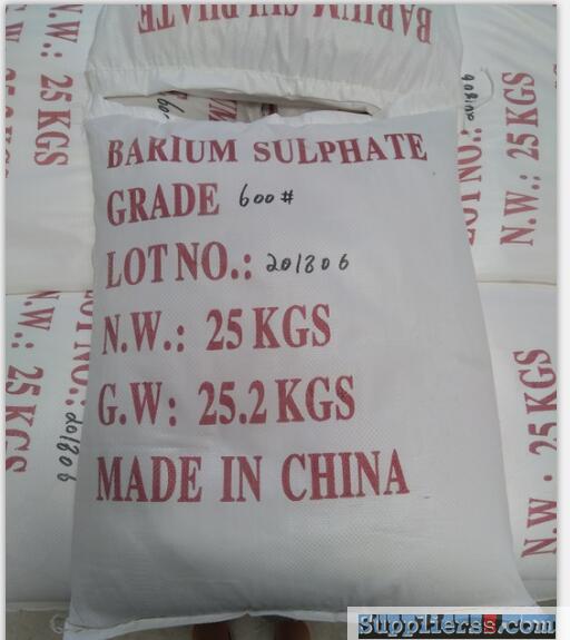Sell barium sulfate 650 mesh higher whiteness