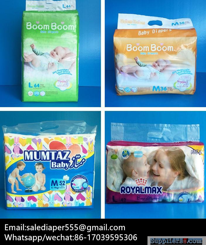 Chinese OEM Diaper Manufacturer Made Diaper Disposal Baby Diaper and Baby Nappy