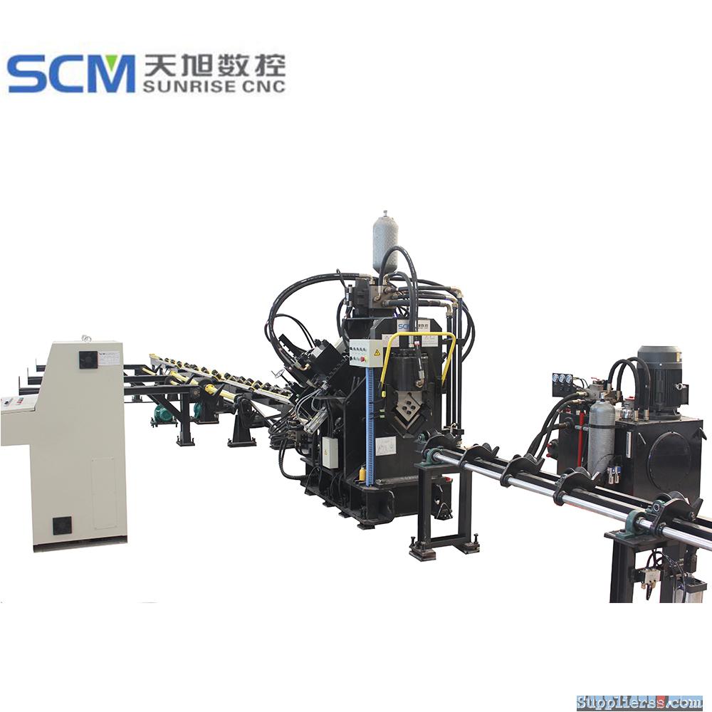 Ironworker Hydraulic Press Angle Production Line Efficiency