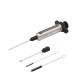 Stainless Steel Meat Injector With Two Cleaning Brush