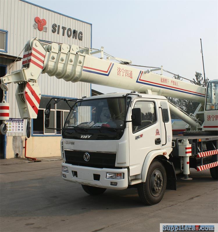 EURO IV 12 Ton Dongfeng Hydraulic Truck Crane