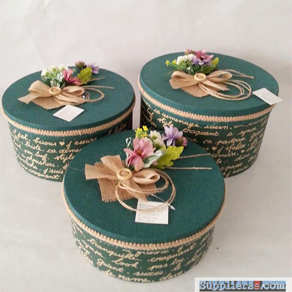 Hand made design flower gift box sets