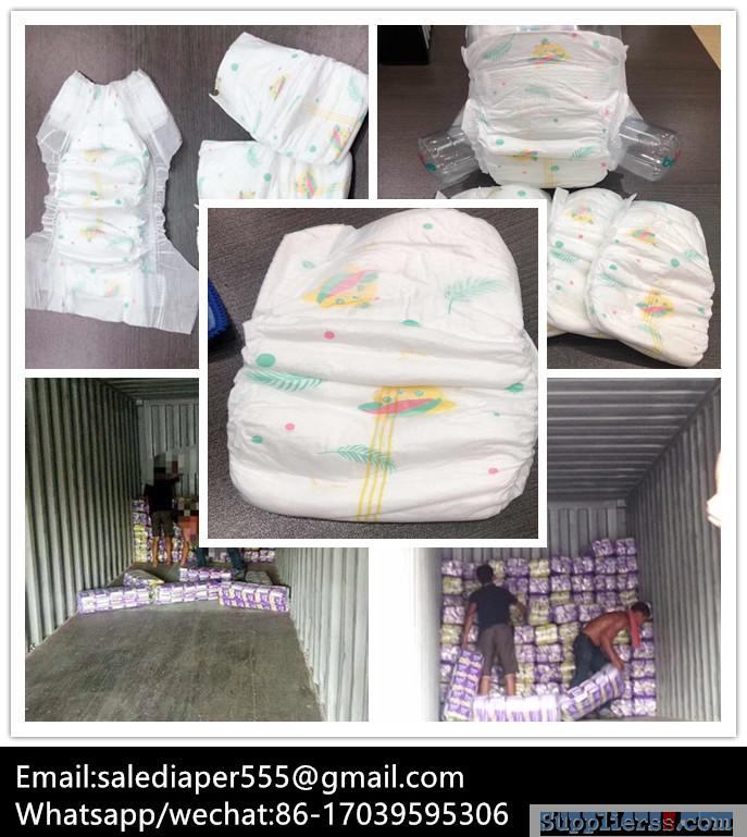 Provided factory economic B grade baby diapers