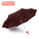 RST fashionable small floral dot lip print star portable five fold mini umbrella trendy gi