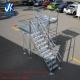 Structural steel fabrication prefabricated steel staircase working platform