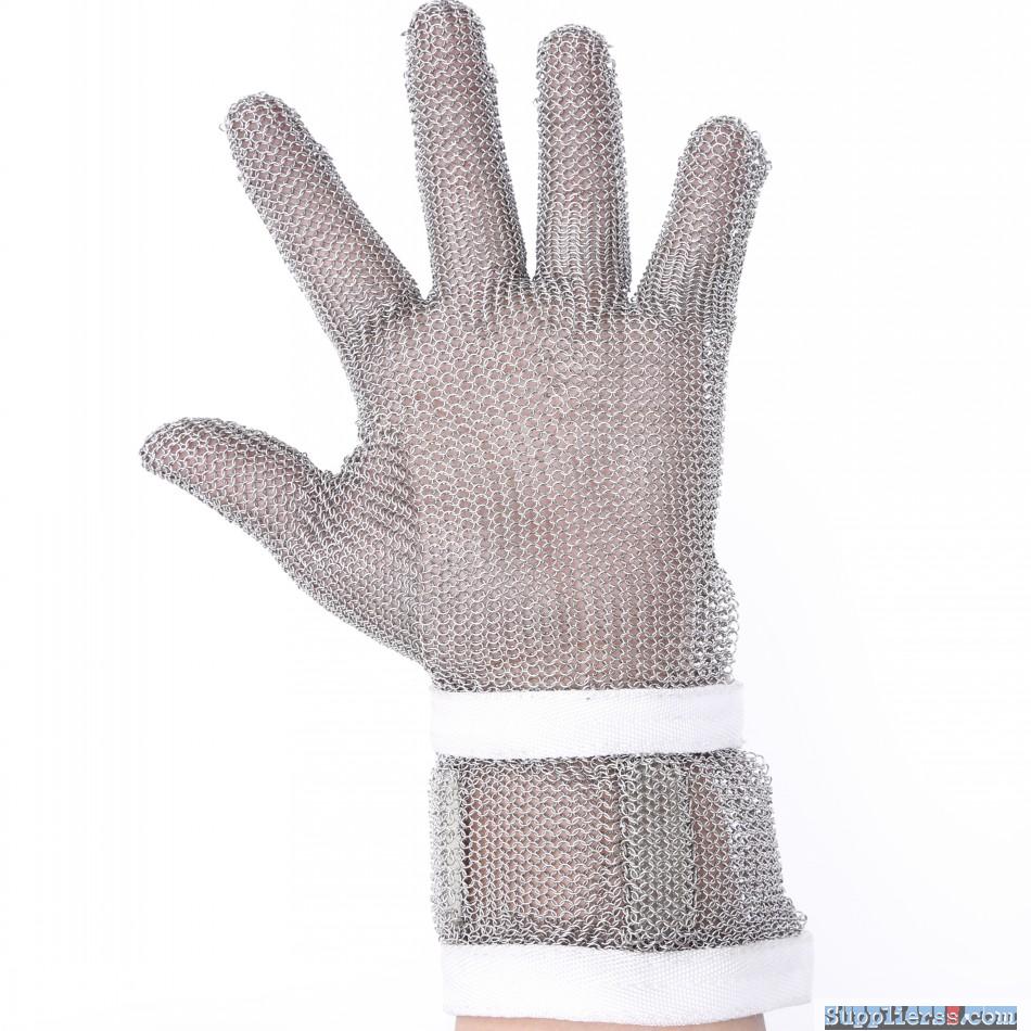 Metal Mesh Safety Gloves For Slaughterhouse