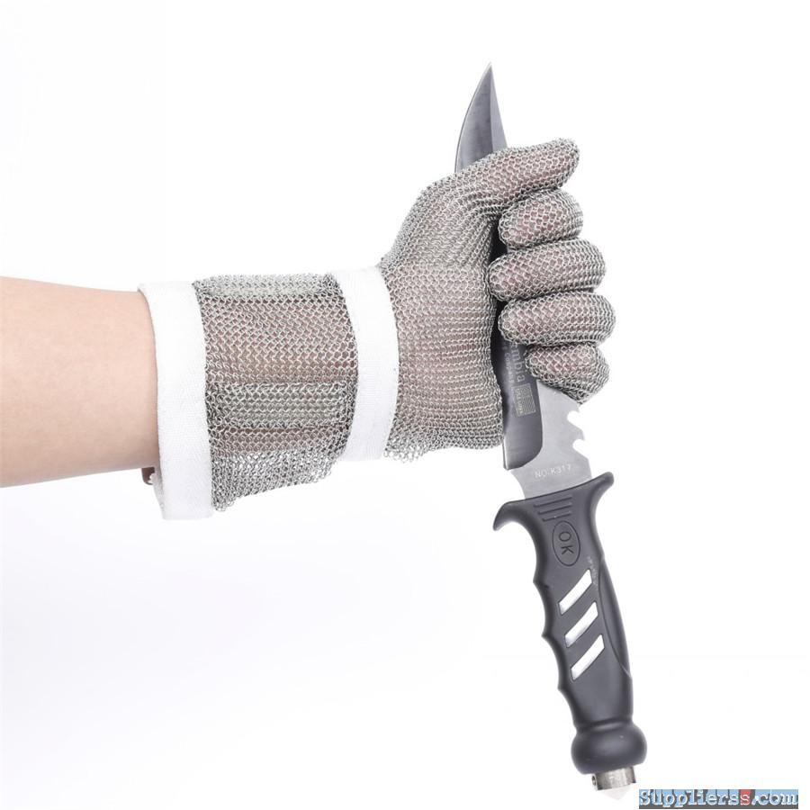 7.5 Inch Extended Long Cuff Mesh Gloves