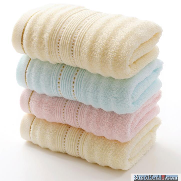 Plain broken cotton towel