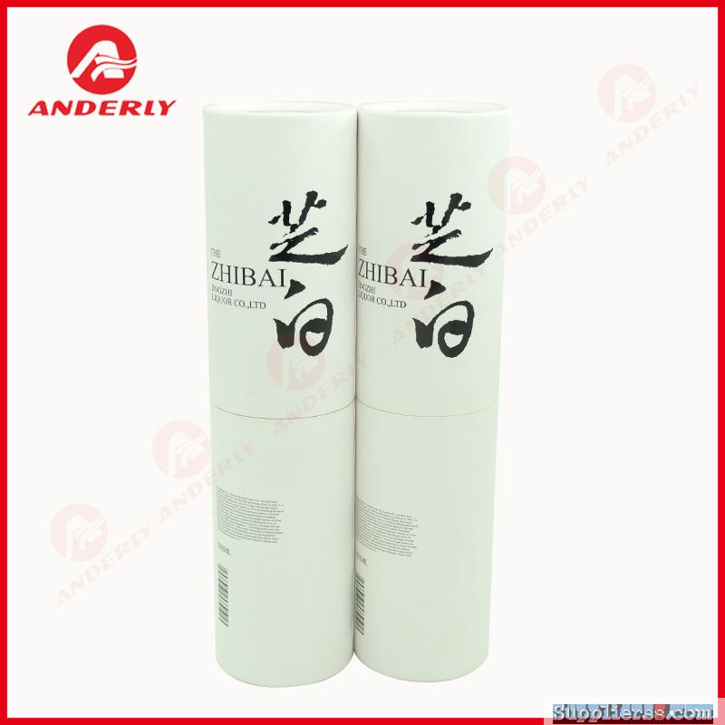 Customized Liquor Packaging Paper Tube Recylcable Material