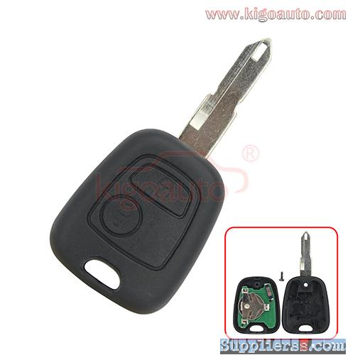 Remote key NE72 434Mhz for Peugeot 206 2 button