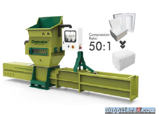 GEENMAX APOLO C200 compactor for EPS foam recycling