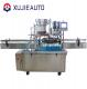 automatic glasses cleaning solution liquid bottle filling and capping machine