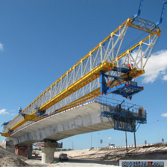 120t bridge erection u beam balanced cantilever viaducts segment lifter crane