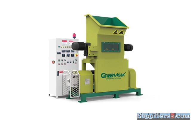 Recycling machinery of GREENMAX M-100 Styrofoam densifier