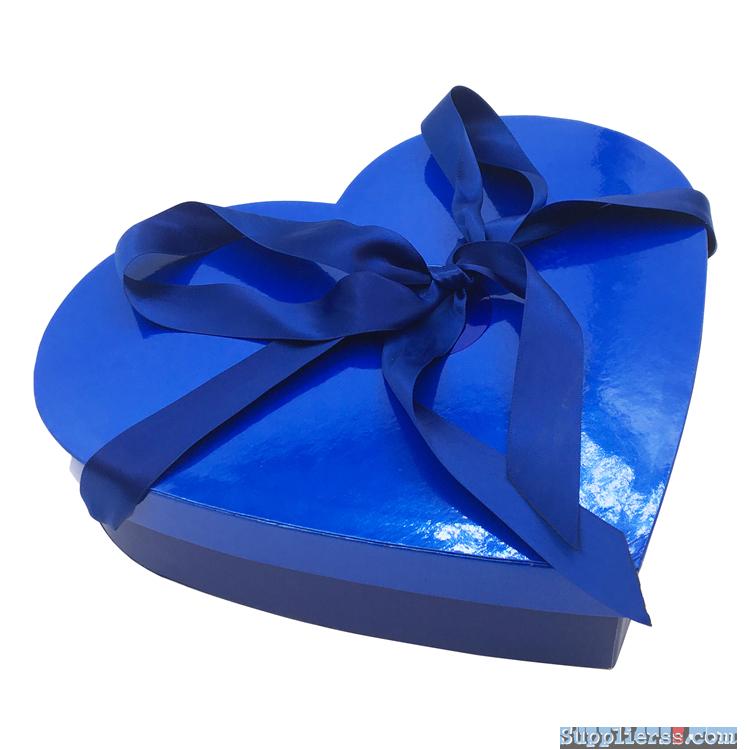 Custom Thick Cardboard Heart Shaped Candy Box Packaging