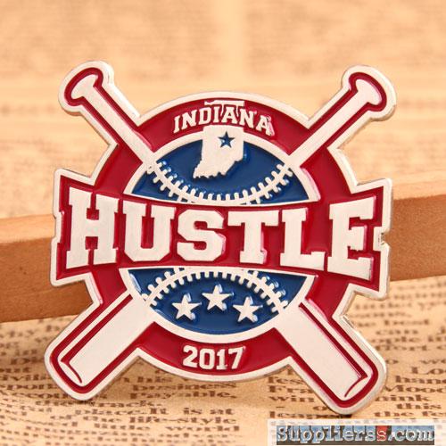 Hustle Baseball Trading Pins