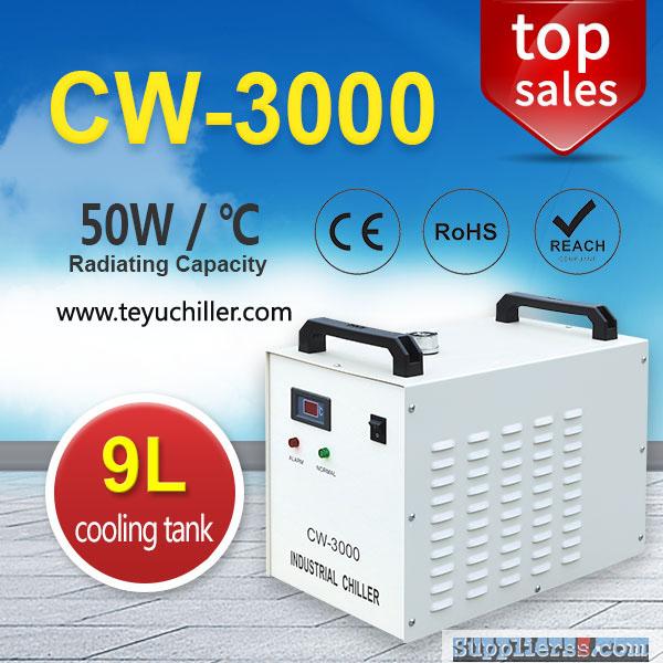 Small Water Chiller CW3000 for CNC Engraving Machine Spindle