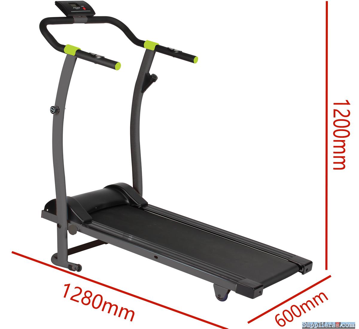 Wholesales Competitive Price Home use Light Moveable Foldable Manual Treadmill