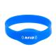 High Quality Water-proof TK4100 Blue Silicone Rfid Wristband