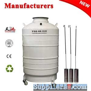 China liquid nitrogen dewar 60L with cover price in IE