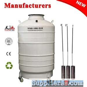 China liquid nitrogen dewar 100L with cover price in IT