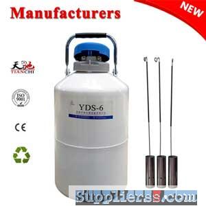 China liquid nitrogen dewar 6L with straps carry bag price in KM