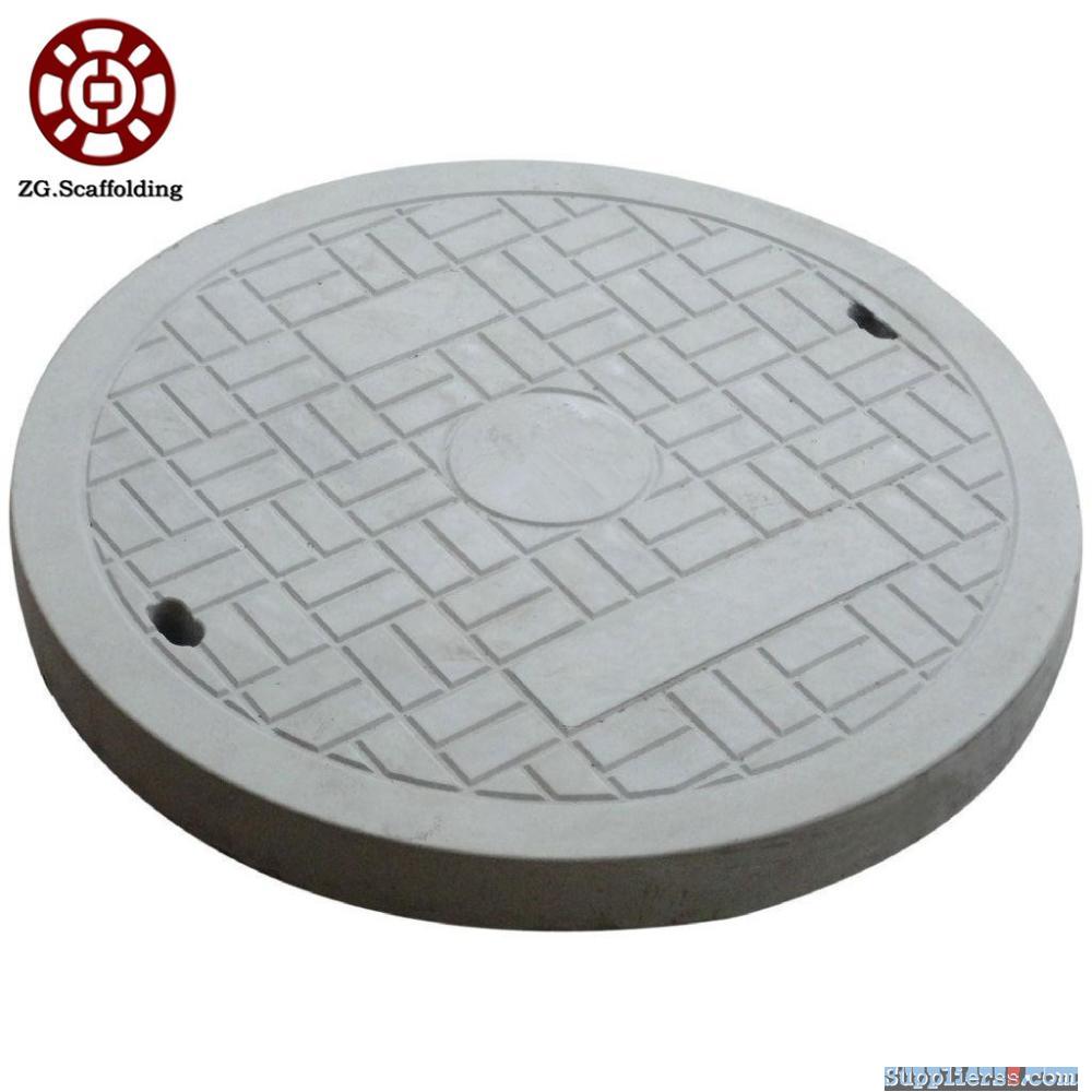 Drainage manhole cover with drain system