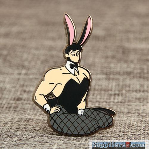 Bunny Boy Custom Lapel Pins