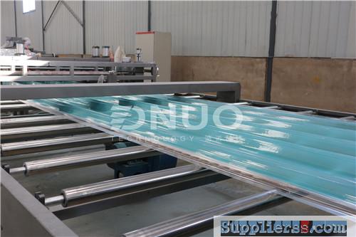 Fiberglass polyester FRP clear roofing sheet making machine