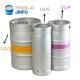 US 1/6 1/4 1/2 stainless steel beer kegs