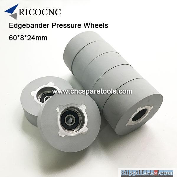 60x8x24mm Edgebander Pressure Roller Wheels for Edge Banding Machine