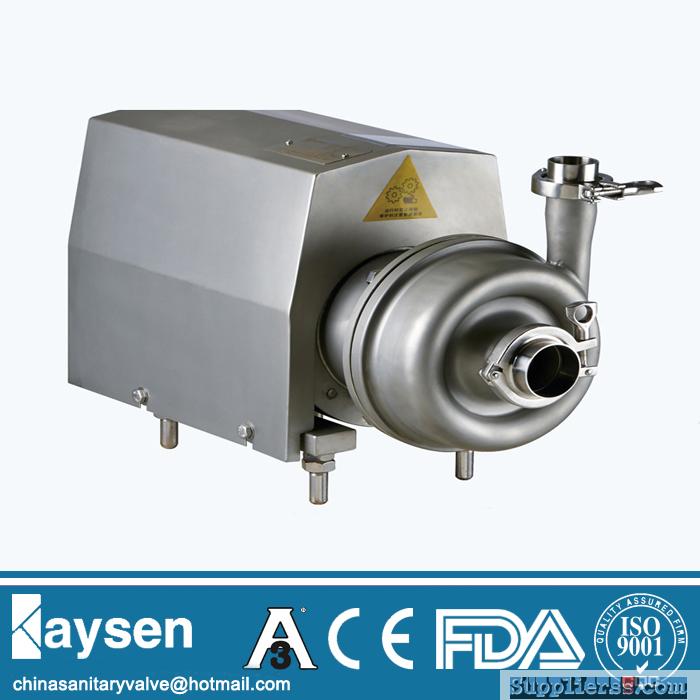 Sanitary centrifugal pump square cover close impeller