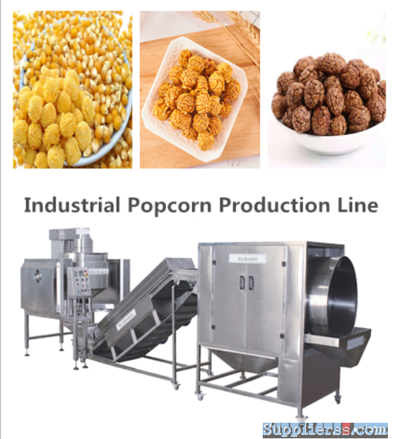 Industrial Popcorn processing line from good suppliers