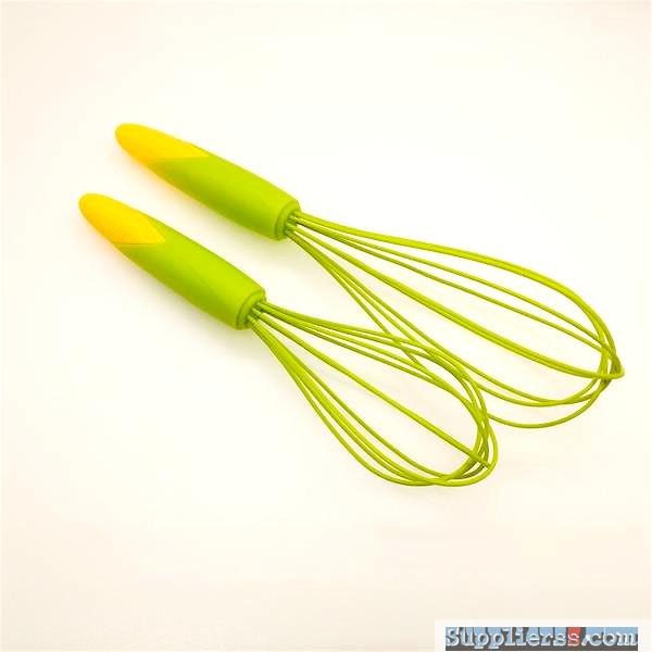 GREEN Silicone egg beater