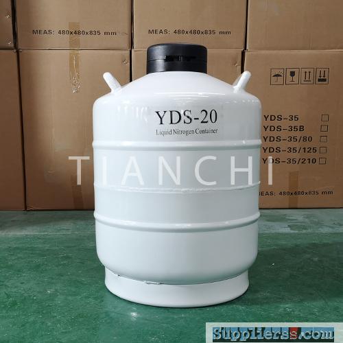 Tianchi farm liquid nitrogen containers capacity