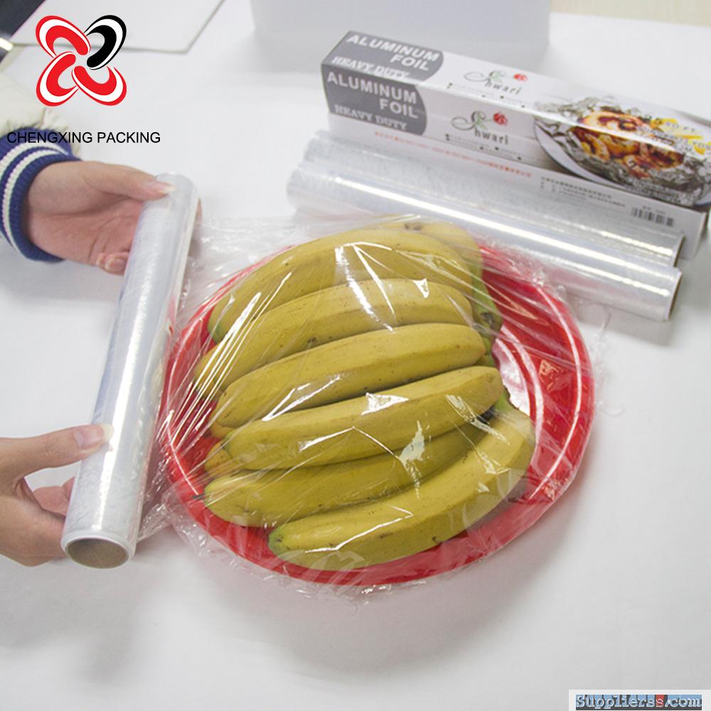 Transparent Silicone Food PVC Cling Wrap