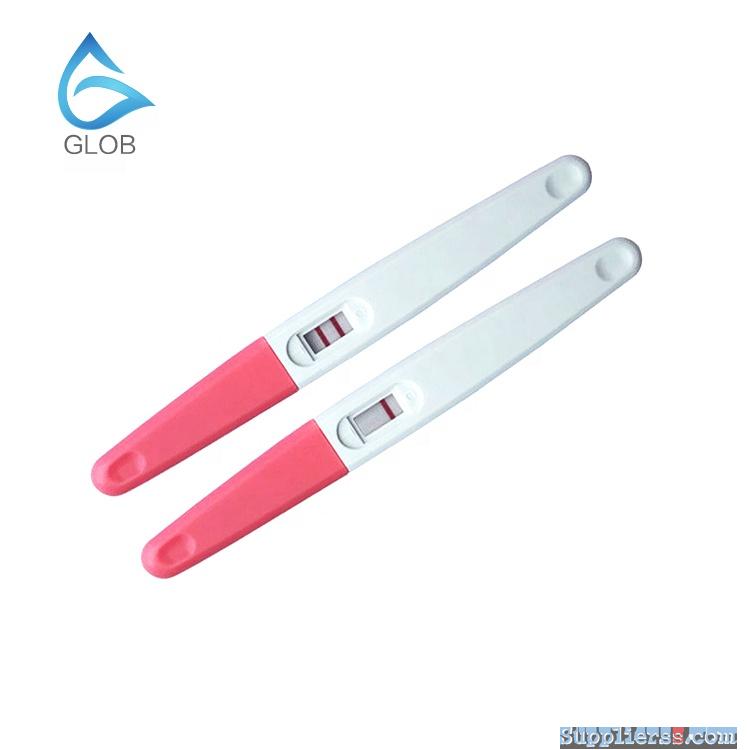 Glob biotech Accurate one step HCG pregnancy rapid test kit midstream for woman home care