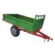 Tractor transporter hydraulic dump tipping farm trailer