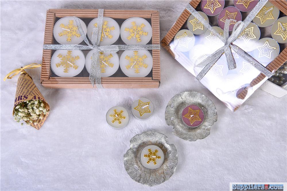 Low Price Glitter Decorative Tealight Candles