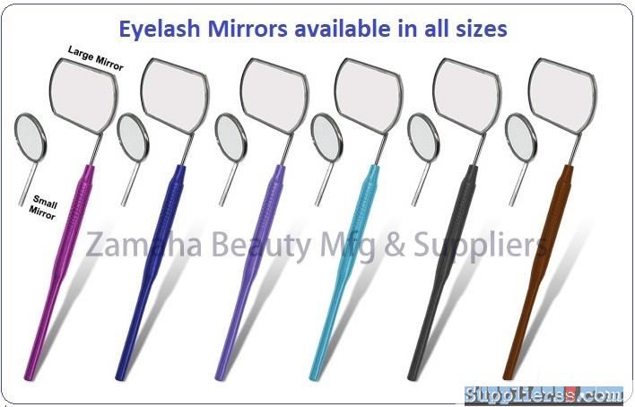 EyeLash extension mirror, lash tools tweezers lash scissors manicure tools and scissors na