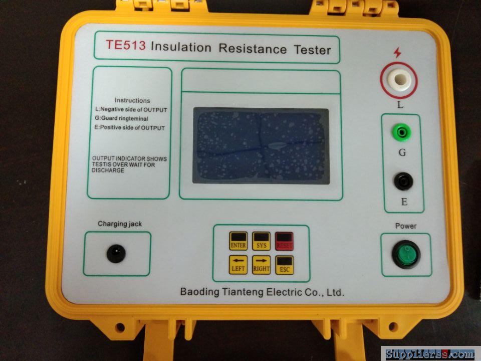 TE513 Insulation resistance tester