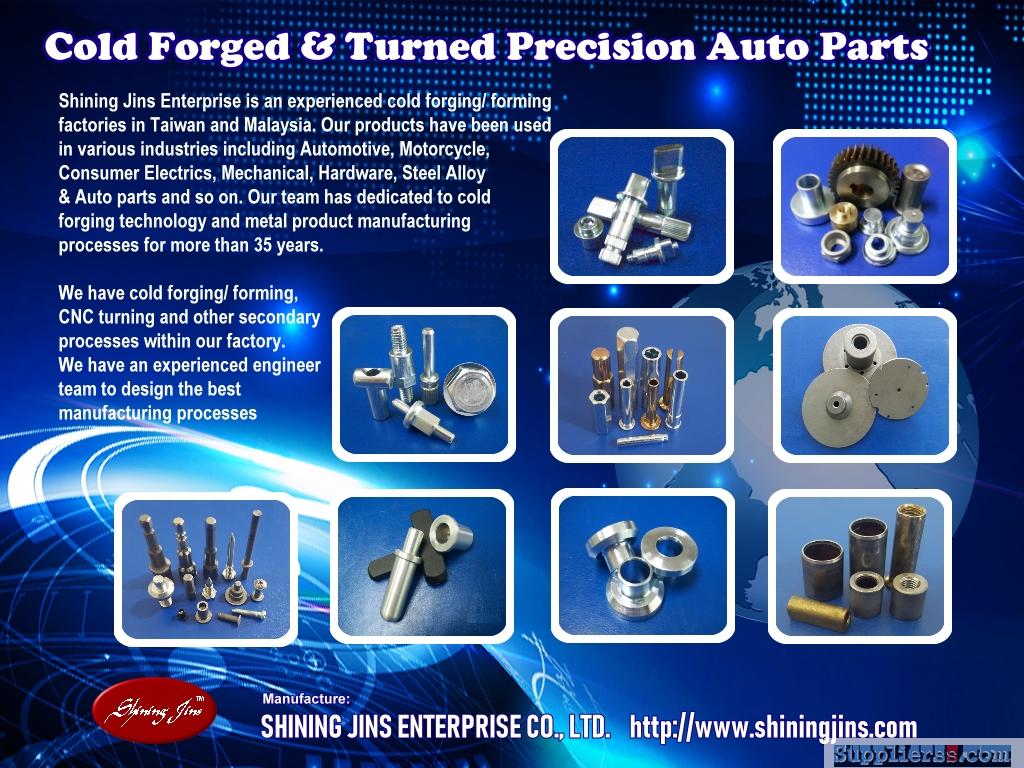 Fasteners - Customized cold forging CNC Machining Part made in Taiwan